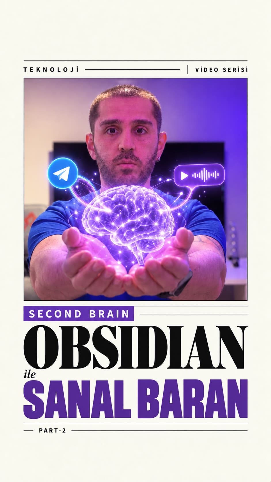 Obsidian ile İkinci Beyin: Telegram Botu ve Whisper ile Otomatik Veri Girişi